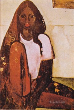  novia Pintura - Amrita Sehr Gil La novia niña 1936 India